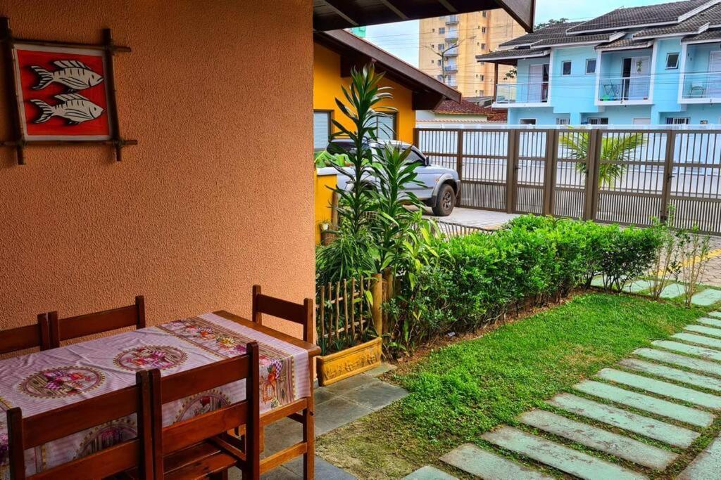 100Mts Da Praia Com Churrasqueira, Piscina E Wi-Fi Caraguatatuba Bagian luar foto