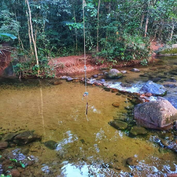 100Mts Da Praia Com Churrasqueira, Piscina E Wi-Fi Caraguatatuba Bagian luar foto